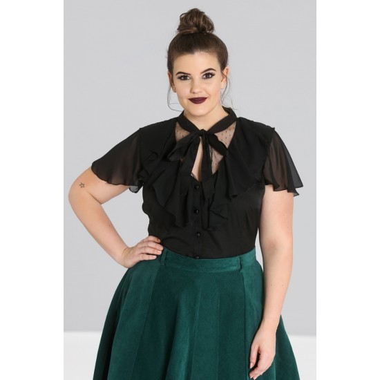 Hell Bunny Sales - Evanora Blouse