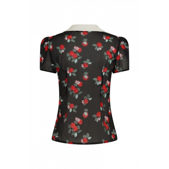 Hell Bunny Sales - Apple Blossom Blouse