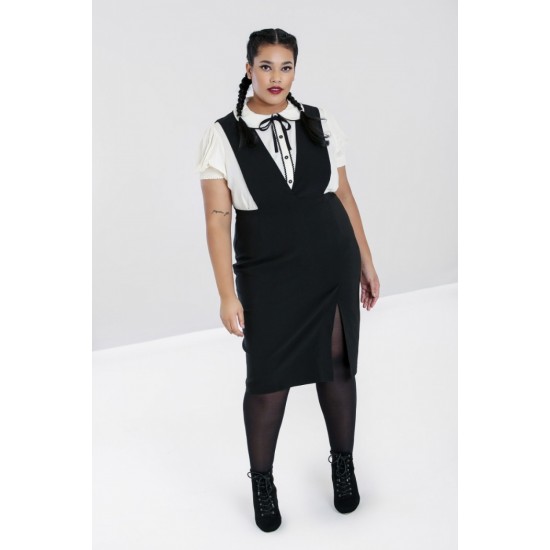 Sales - Hell Bunny Claire Pinafore Dress