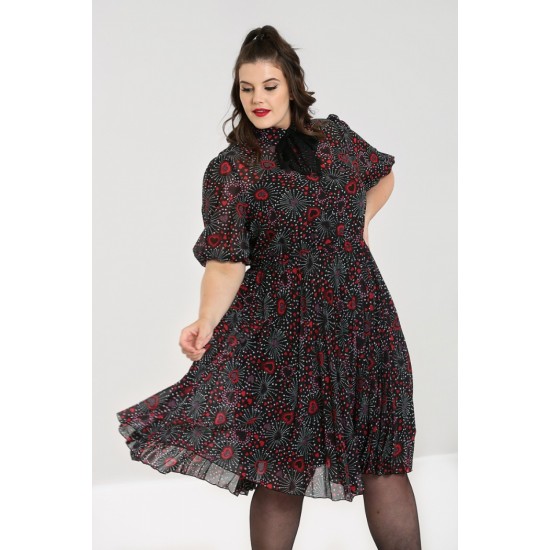 Sales - Hell Bunny Perry Mid Dress