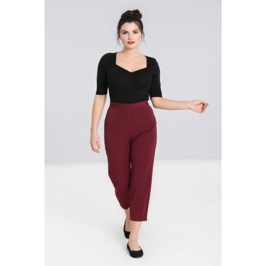 Hell Bunny Sales - Carlie Cigarette Trousers