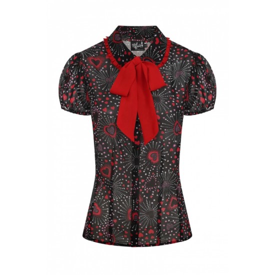 Sales - Hell Bunny Perry Blouse