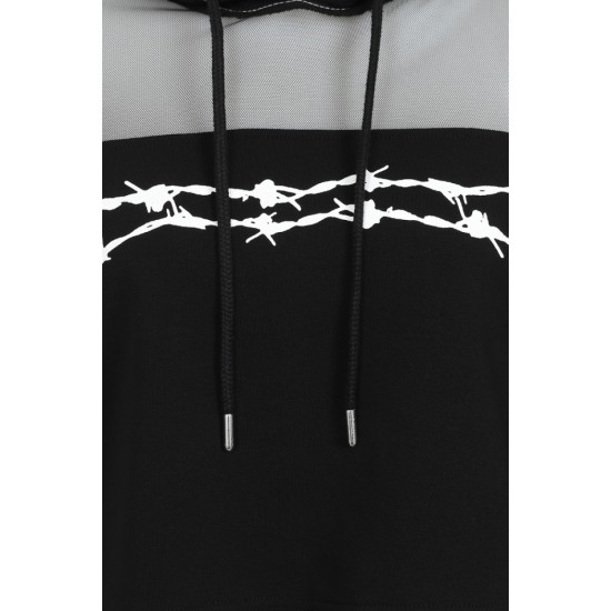 Hell Bunny Sales - Barbed Wire Hoodie
