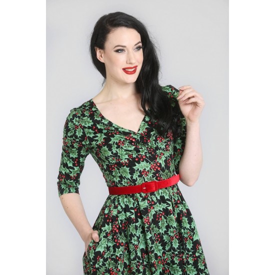 Hell Bunny Sales - Holly Berry 50's Dress