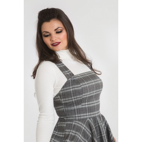 Hell Bunny Sales - Frostine Pinafore Dress