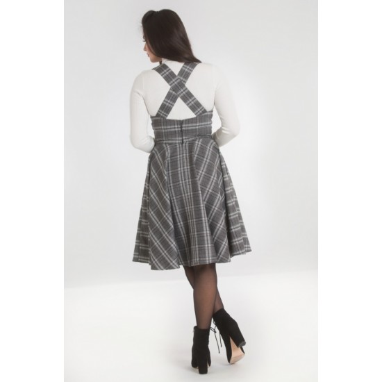 Hell Bunny Sales - Frostine Pinafore Dress