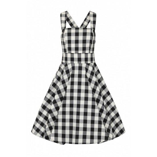 Hell Bunny Sales - Victorine Pinafore Dress Plus Size